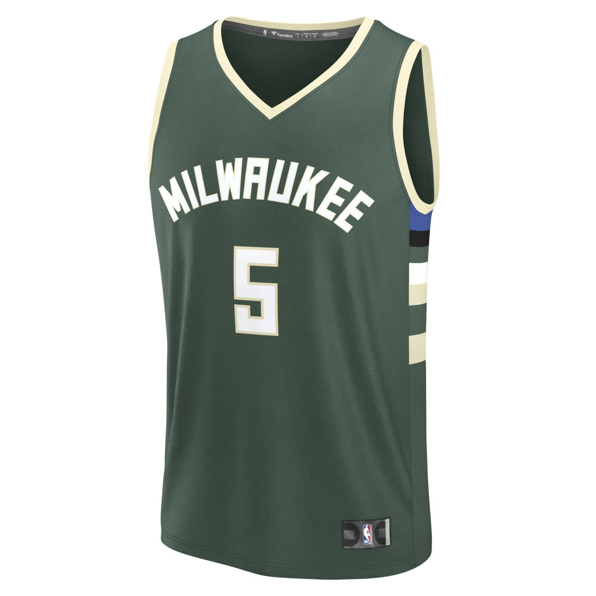 Gary Trent Jr. Milwaukee Bucks Fast Break Replica Player Jersey Icon Edition Hunter Green - Fanatics