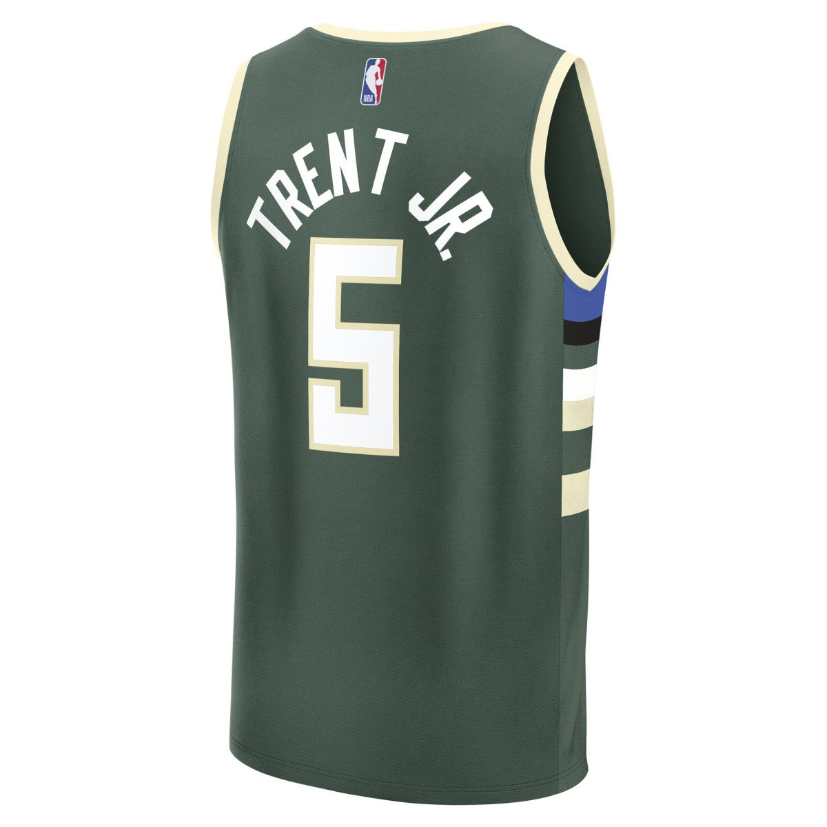 Gary Trent Jr. Milwaukee Bucks Fast Break Replica Player Jersey Icon Edition Hunter Green - Fanatics