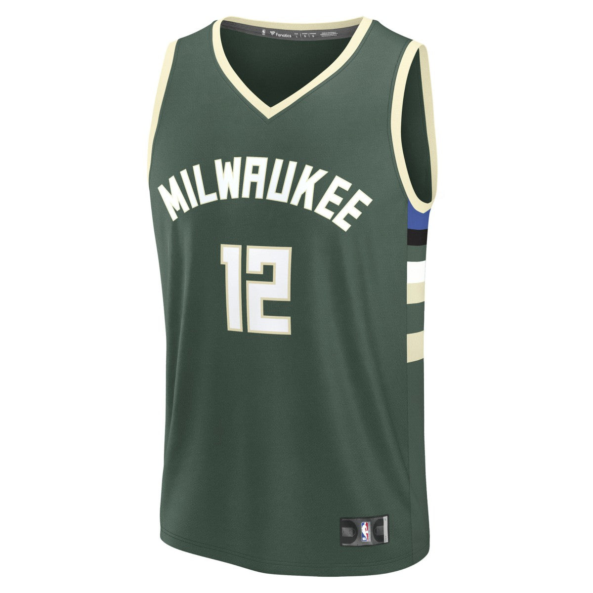 Taurean Prince Milwaukee Bucks Fast Break Replica Player Jersey Icon Edition Hunter Green - Fanatics