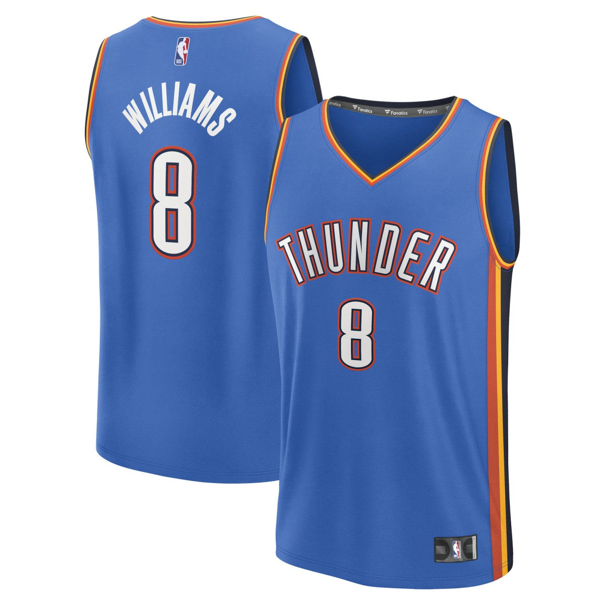 Jalen Williams Oklahoma City Thunder Fast Break Replica Player Jersey Icon Edition Blue - Fanatics outlet