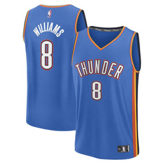 Jalen Williams Oklahoma City Thunder Fast Break Replica Player Jersey Icon Edition Blue - Fanatics outlet