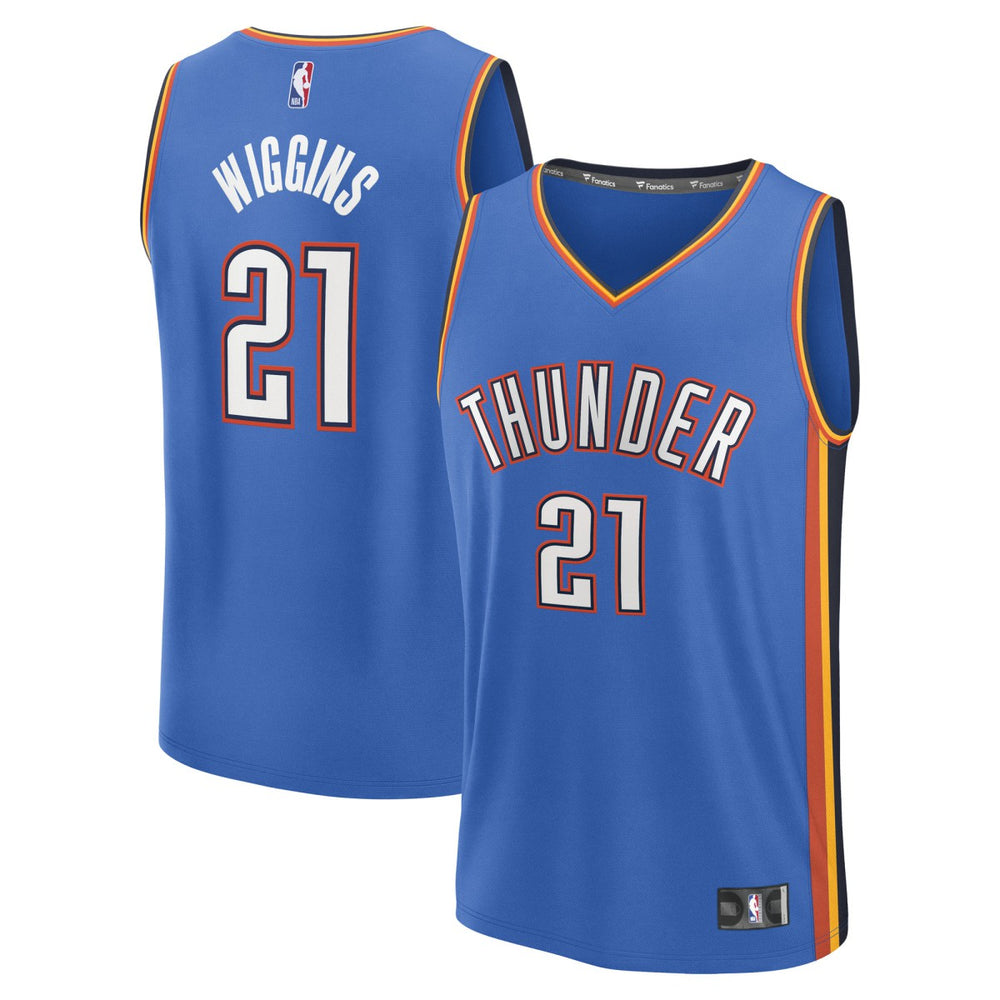 Aaron Wiggins Oklahoma City Thunder Fast Break Replica Player Jersey Icon Edition Blue - Fanatics outlet
