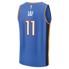 Isaiah Joe Oklahoma City Thunder Fast Break Replica Player Jersey Icon Edition Blue - Fanatics