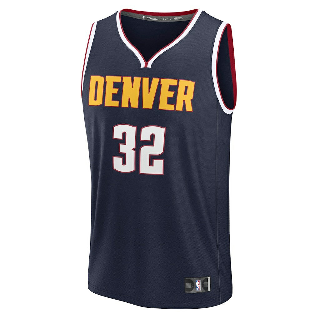 Aaron Gordon Denver Nuggets Fast Break Replica Player Jersey Icon Editi- Navy - Fanatics
