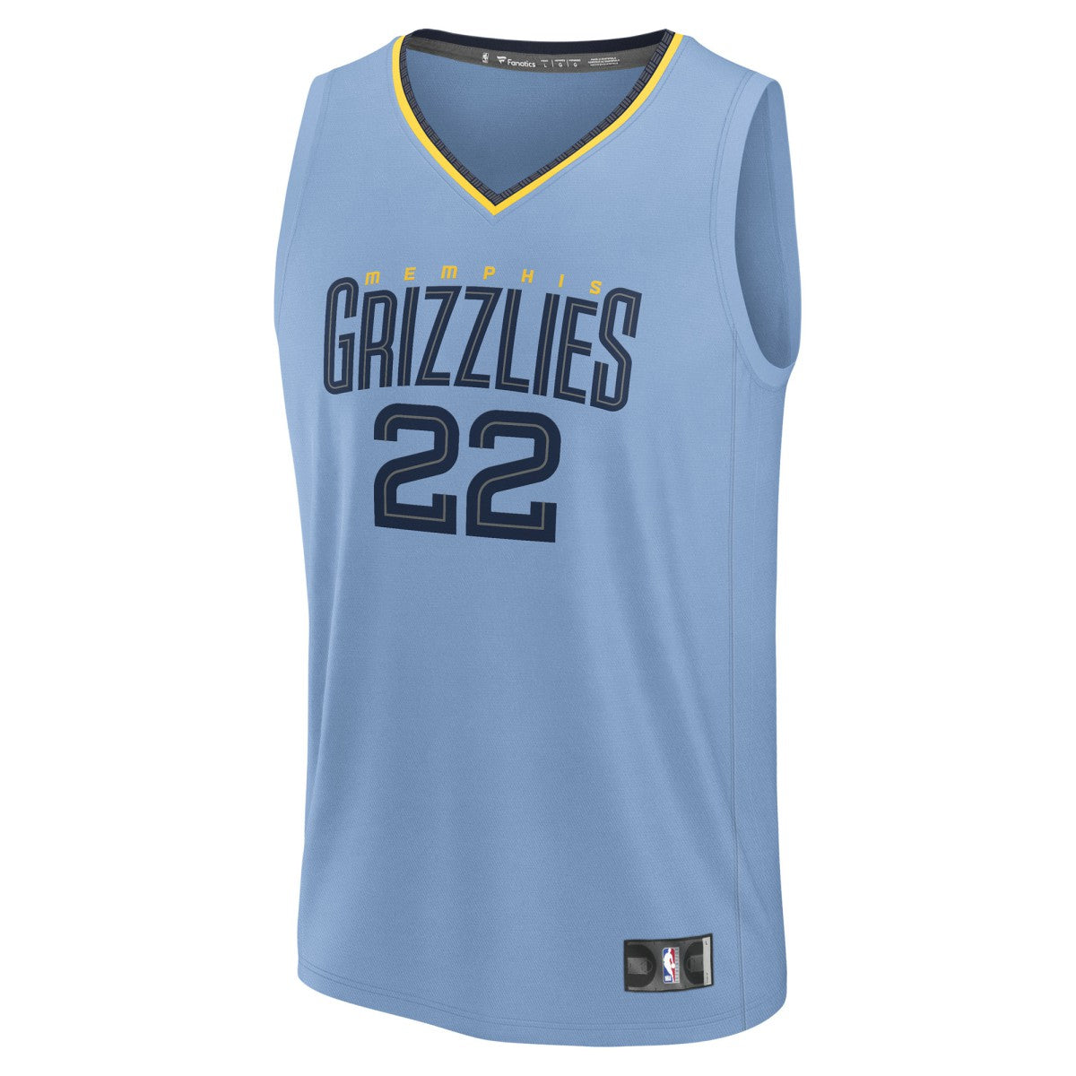 Desmond Bane Memphis Grizzlies Fast Break Replica Player Jersey Statement Edition Light Blue - Fanatics