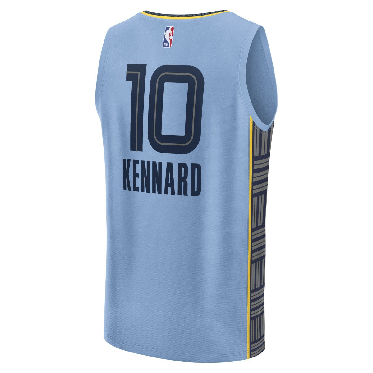 Luke Kennard Memphis Grizzlies Fast Break Replica Player Jersey Statement Edition Light Blue - Fanatics
