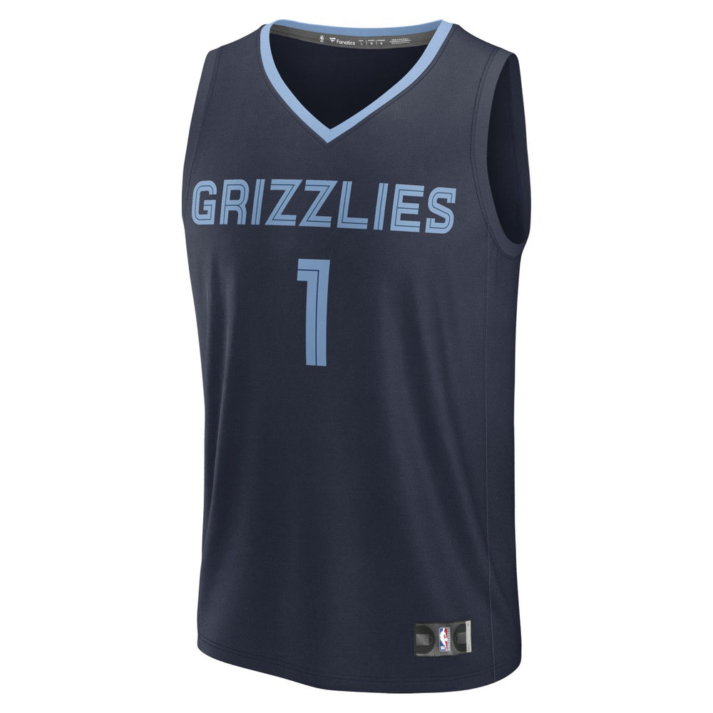 Scotty Pippen Jr. Memphis Grizzlies Fast Break Replica Player Jersey Icon Edition Navy - Fanatics