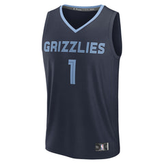 Scotty Pippen Jr. Memphis Grizzlies Fast Break Replica Player Jersey Icon Edition Navy - Fanatics