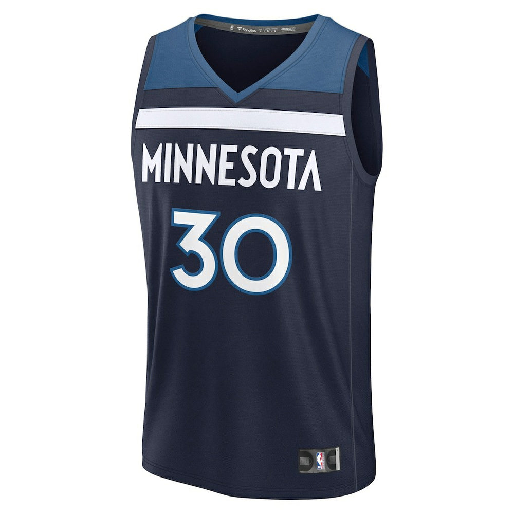 Julius Randle Minnesota Timberwolves Fast Break Replica Player Jersey Icon Edition Navy - Fanatics