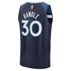 Julius Randle Minnesota Timberwolves Fast Break Replica Player Jersey Icon Edition Navy - Fanatics
