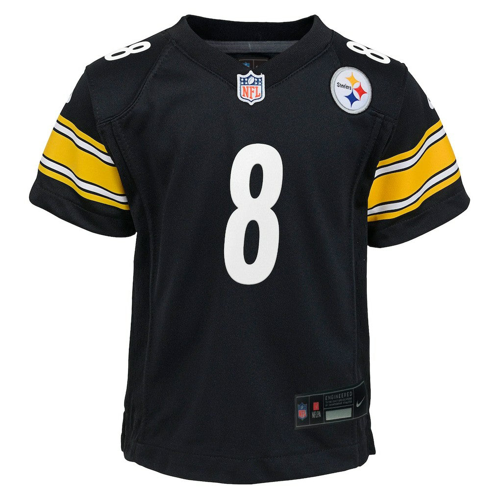 Aaron Rodgers Pittsburgh Steelers Youth Game Jersey - Black Jerseys