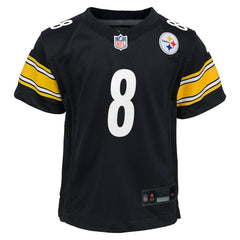 Aaron Rodgers Pittsburgh Steelers Youth Game Jersey - Black Jerseys