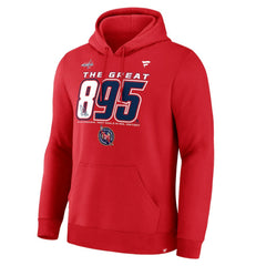 Alexander Ovechkin Washington Capitals Fanatics NHL All-Time Leading Goal Scorer The Great 895 Pullover Hoodie - Athletic Red | US 202983970