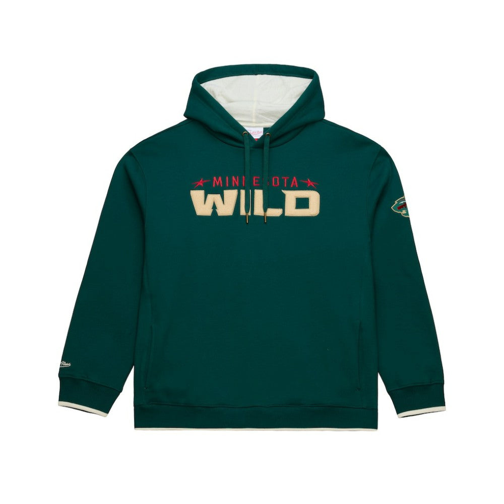 Minnesota Wild Mitchell & Ness Team Legacy Hoodie - Green | US 202983983