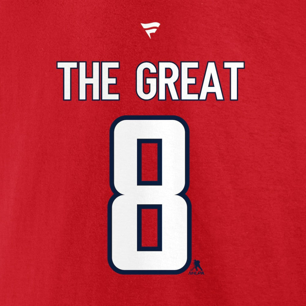 Alexander Ovechkin Washington Capitals NHL All-Time Leading Goal Scorer Name & Number T-Shirt - Red | US 202984225