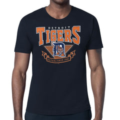 Detroit Tigers Starter ‘80s Inspired T-Shirt - Navy T-shirts