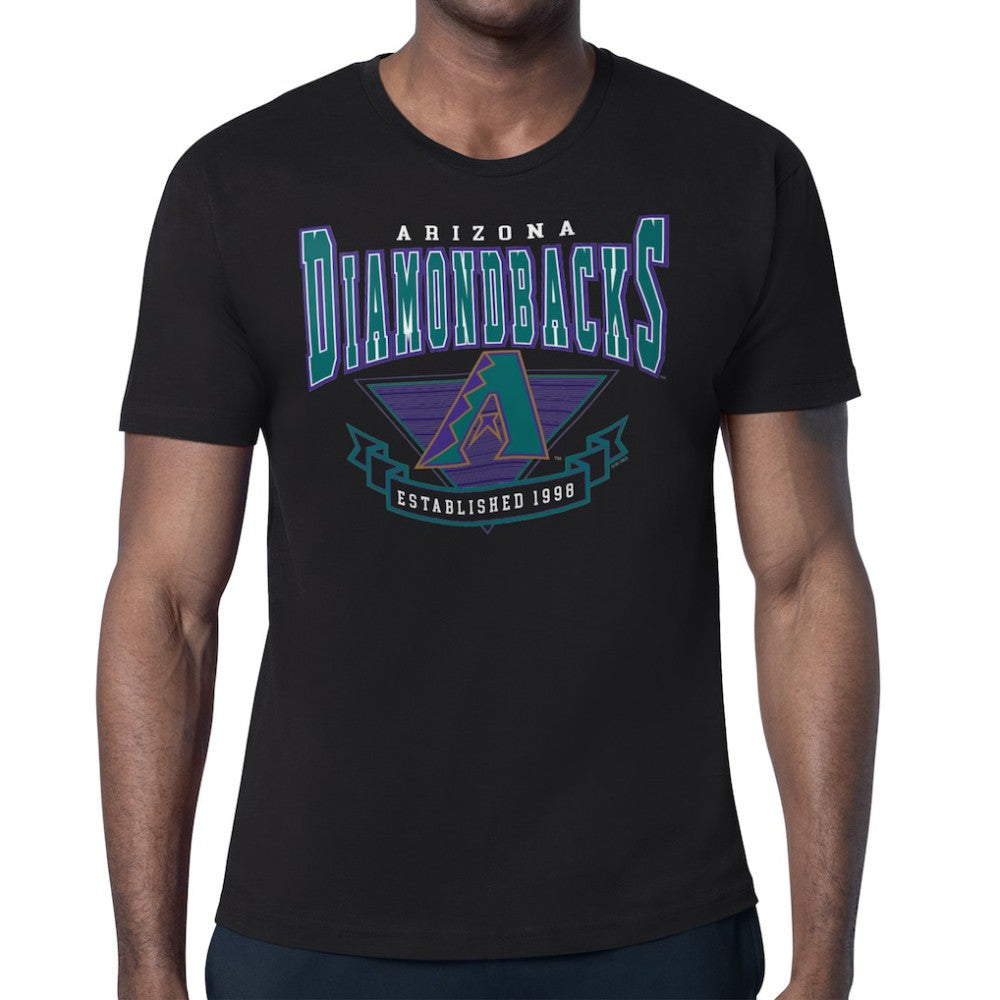 Arizona Diamondbacks Starter ‘80s Inspired T-Shirt - Black T-shirts