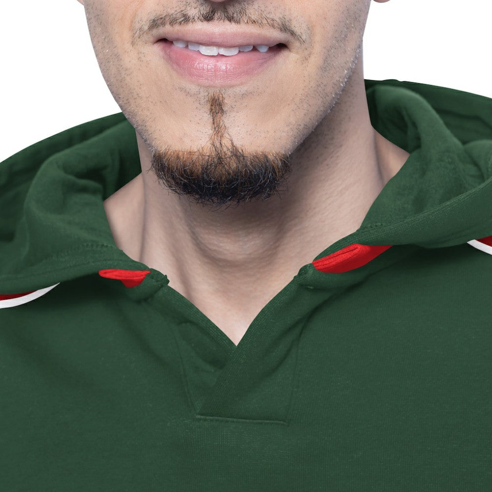 Minnesota Wild G-III Sports by Carl Banks Adaptive Wear Lord Stanley Hooded Long Sleeve Sweatshirt - Green | US 202986071