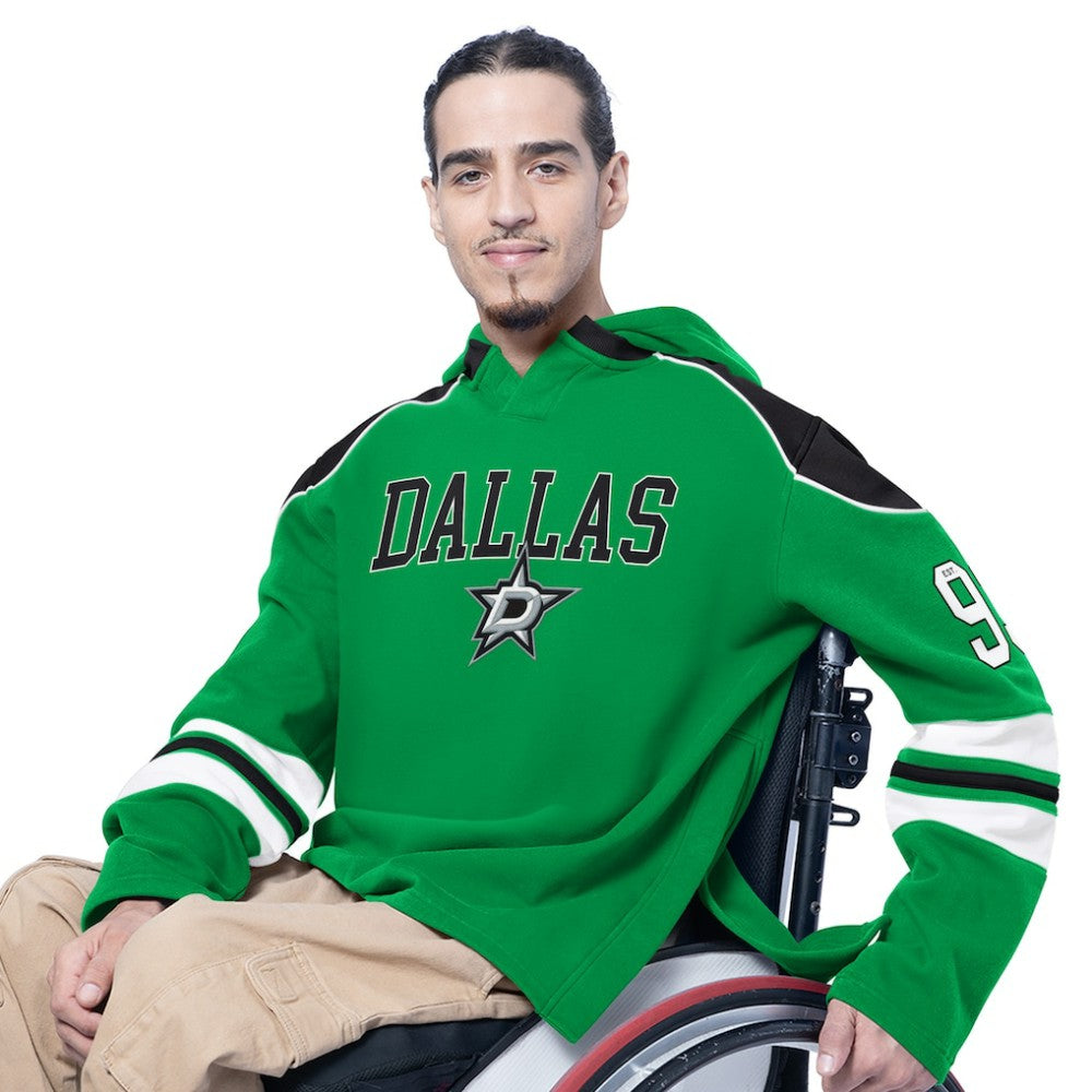 Dallas Stars G-III Sports by Carl Banks Adaptive Wear Lord Stanley Hooded Long Sleeve Sweatshirt - Green | US 202986097