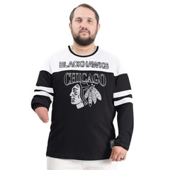 Chicago Blackhawks G-III Sports by Carl Banks Adaptive Wear Outlast Durene Long-Sleeve T-Shirt - Black | US 202986118