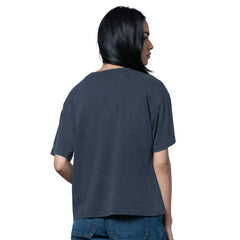 Seattle Kraken Starter Women's Oversized Hall of Fame T-Shirt - Heather Deep Sea Blue | US 202986153