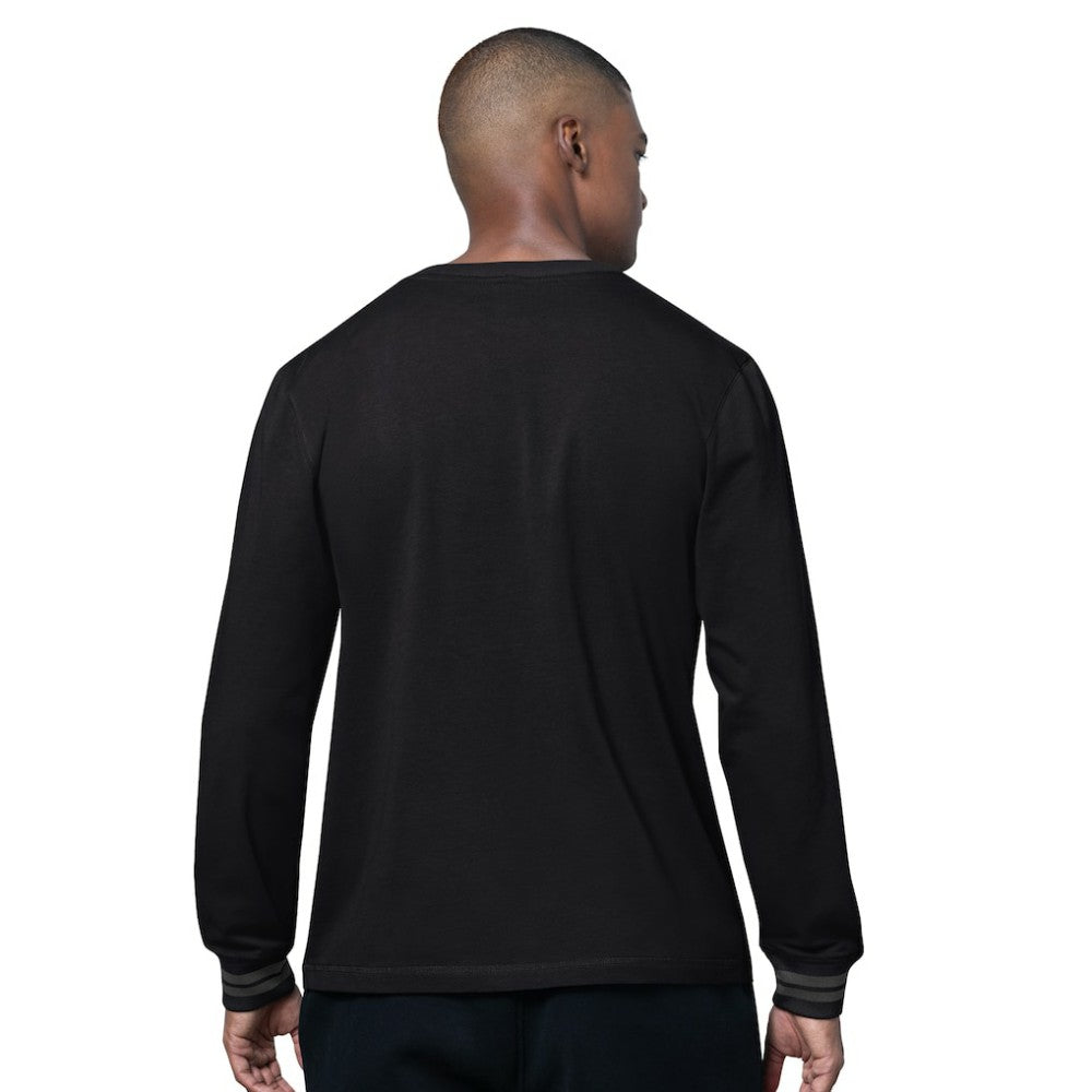 Boston Bruins Starter Field Long Sleeve T-Shirt - Black | US 202986229