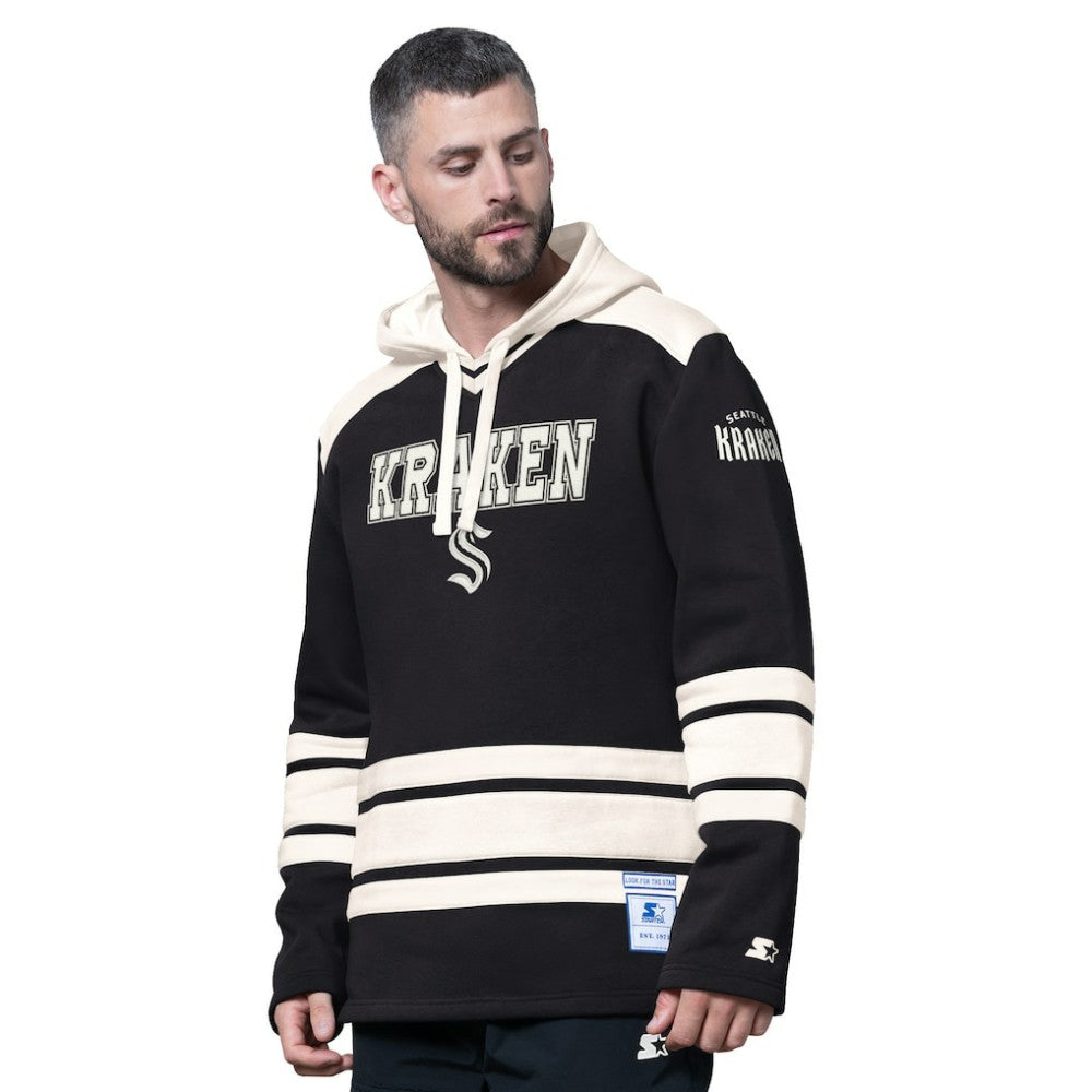 Seattle Kraken Starter Slapshot Fashion Hoodie - Black | US 202986241