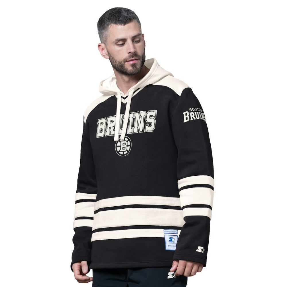 Boston Bruins Starter Slapshot Fashion Hoodie - Black | US 202986244