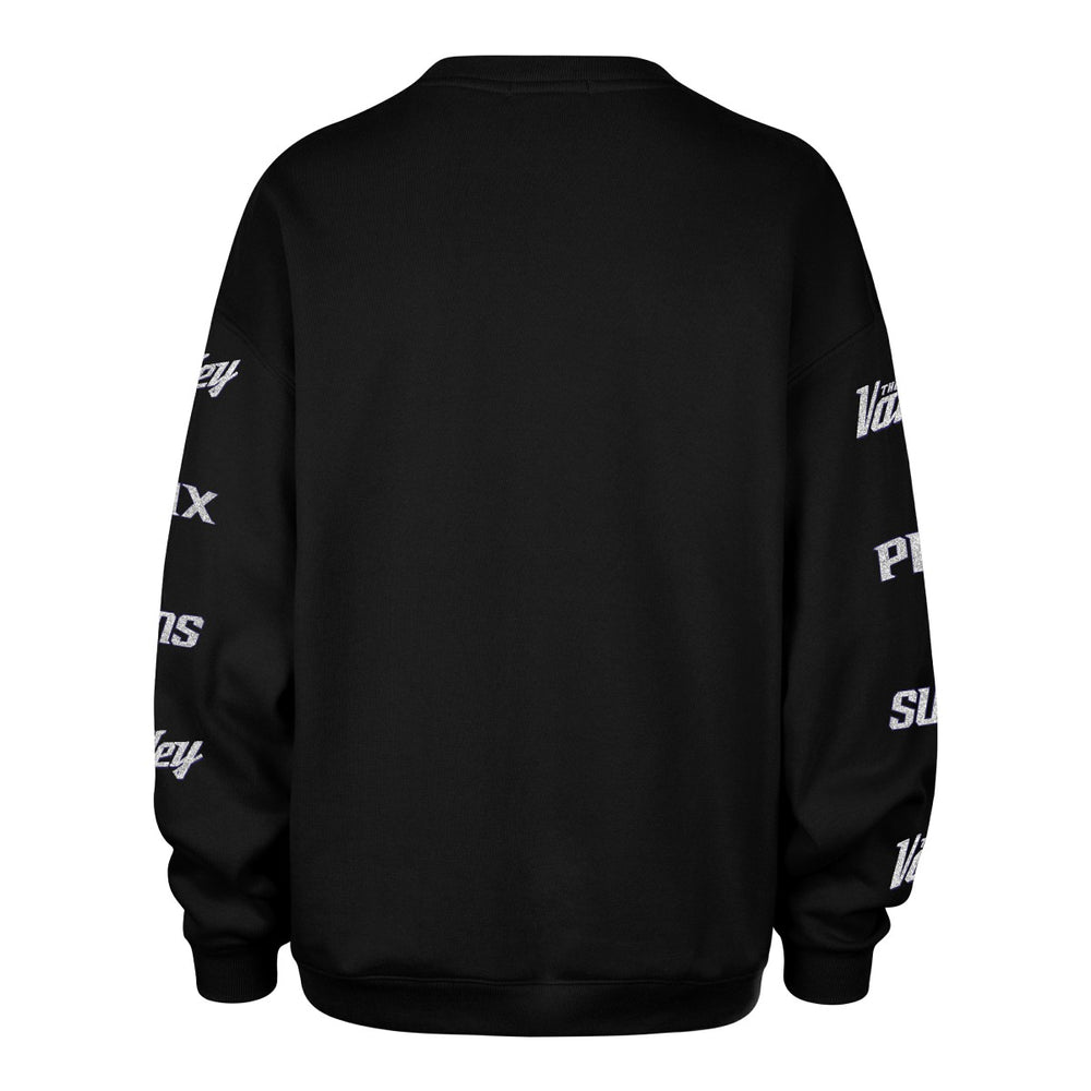 Phoenix Suns '47 Women's 2025/26 City Edition Go Big Oversized Sweatshirt Black - 47 brand