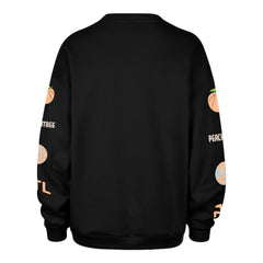 Atlanta Hawks '47 Women's 2025/26 City Edition Go Big Oversized Sweatshirt Black - 47 brand