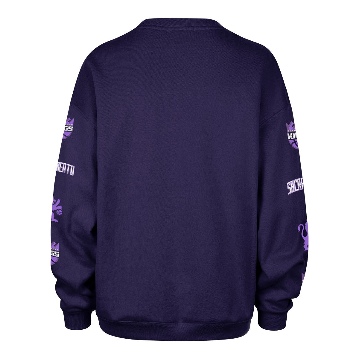 Sacramento Kings '47 Women's 2025/26 City Edition Go Big Oversized Sweatshirt Purple - 47 brand
