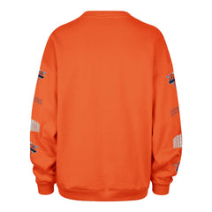 New York Knicks '47 Women's 2025/26 City Edition Go Big Oversized Sweatshirt Orange - 47 brand