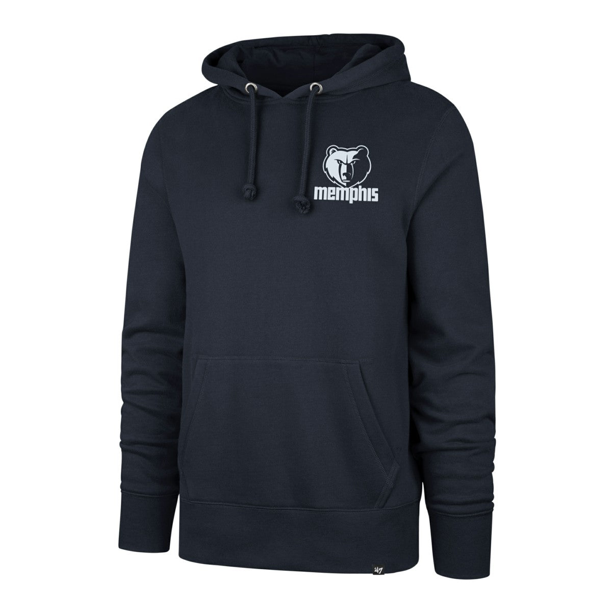 Memphis Grizzlies '47 2025/26 City Edition Jab Step Headline Hoodie Navy - 47 brand