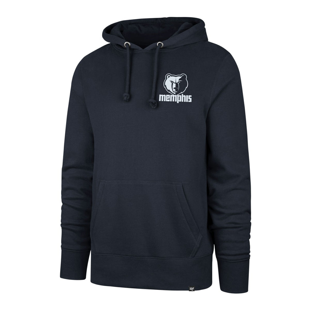 Memphis Grizzlies '47 2025/26 City Edition Jab Step Headline Hoodie Navy - 47 brand