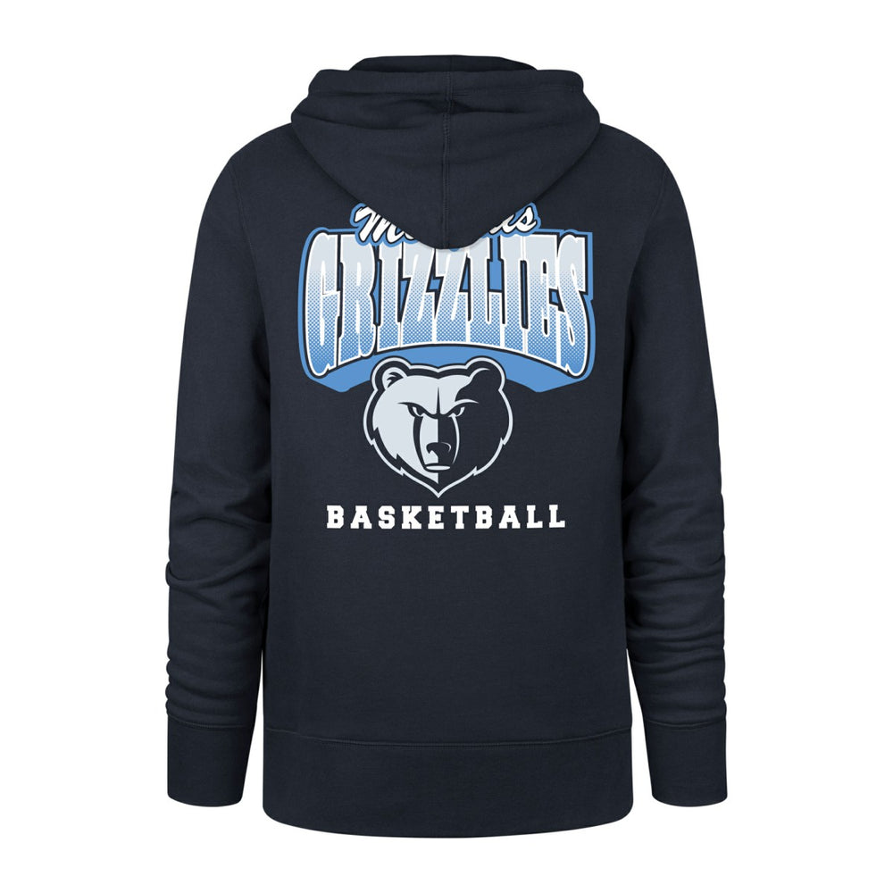 Memphis Grizzlies '47 2025/26 City Edition Jab Step Headline Hoodie Navy - 47 brand
