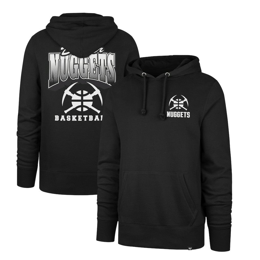 Denver Nuggets '47 2025/26 City Edition Jab Step Headline Hoodie Black - 47 brand outlet