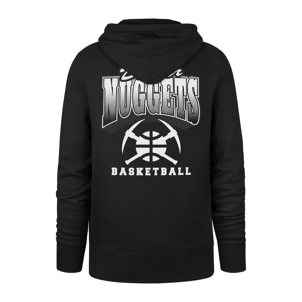 Denver Nuggets '47 2025/26 City Edition Jab Step Headline Hoodie Black - 47 brand outlet