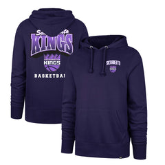 Sacramento Kings '47 2025/26 City Edition Jab Step Headline Hoodie Purple - 47 brand