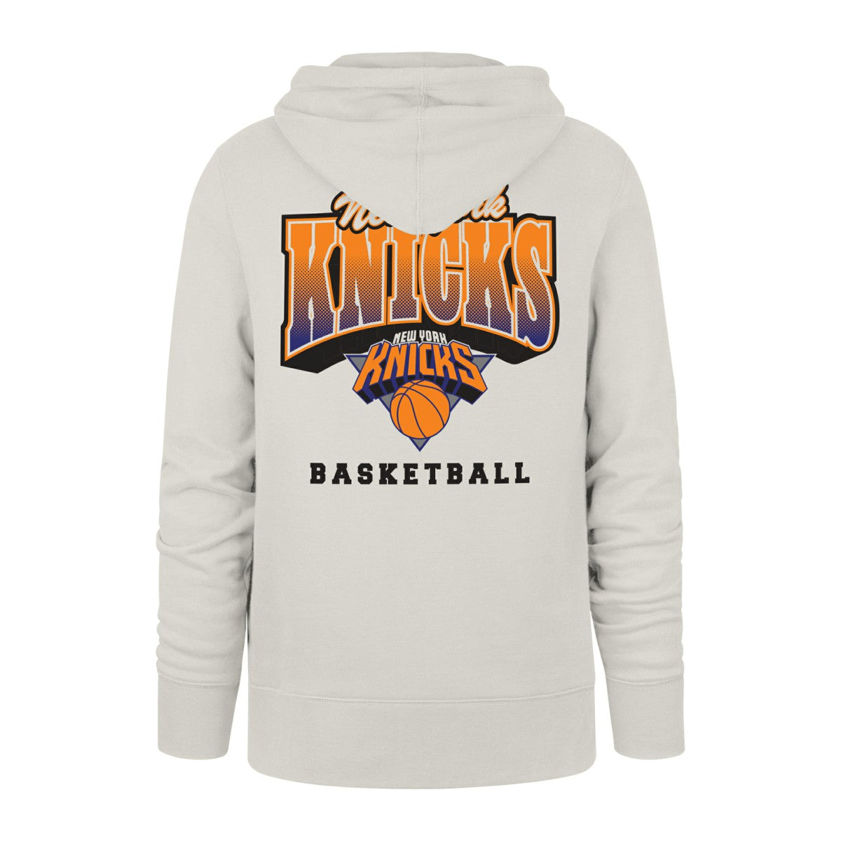 New York Knicks '47 2025/26 City Edition Jab Step Headline Hoodie Natural - 47 brand