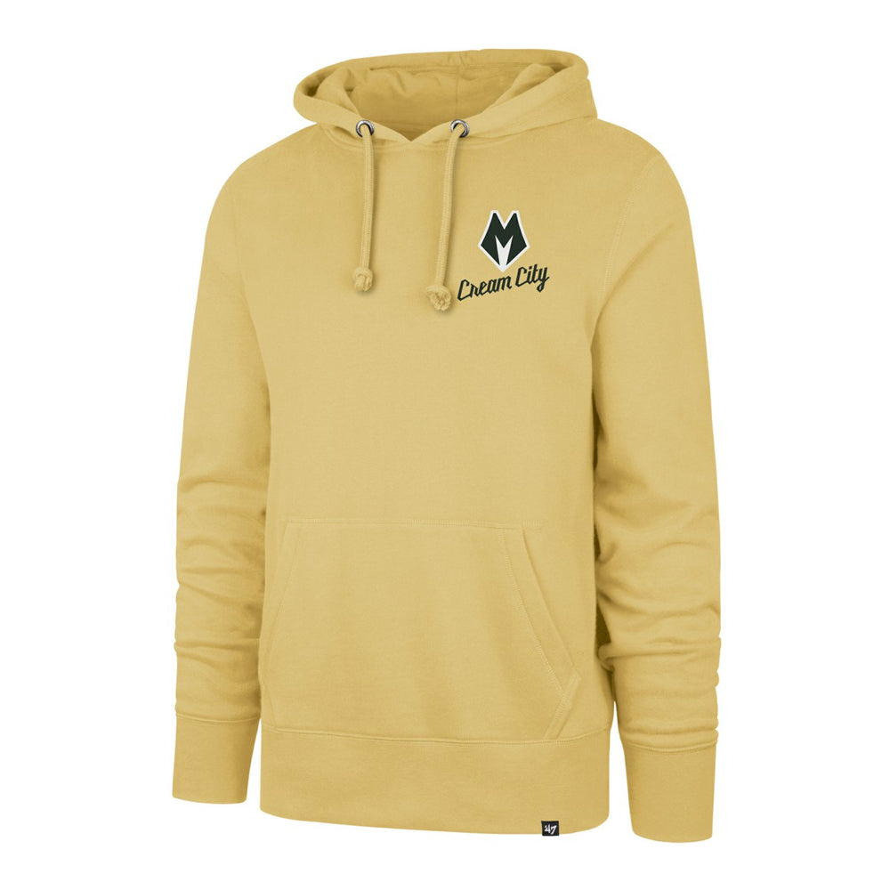 Milwaukee Bucks '47 2025/26 City Edition Jab Step Headline Hoodie Gold - 47 brand