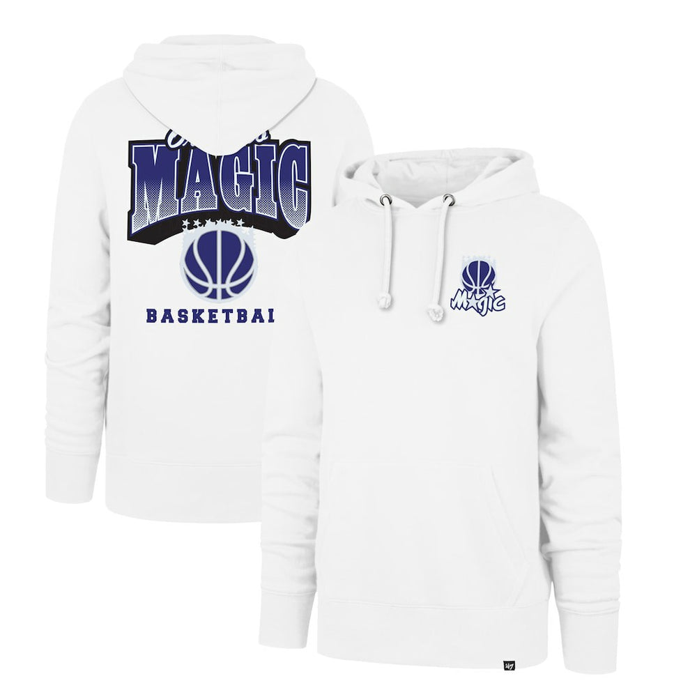 Orlando Magic '47 2025/26 City Edition Jab Step Headline Hoodie White - 47 brand