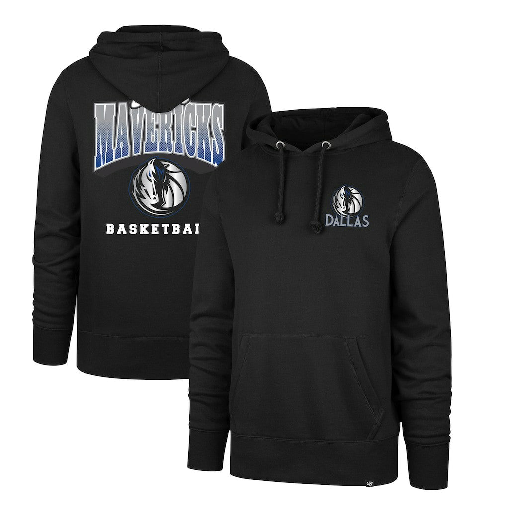 Dallas Mavericks '47 2025/26 City Edition Jab Step Headline Hoodie Black - 47 brand
