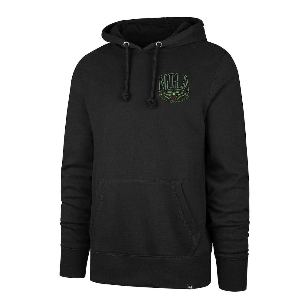 New Orleans Pelicans '47 2025/26 City Edition Jab Step Headline Hoodie Black - 47 brand