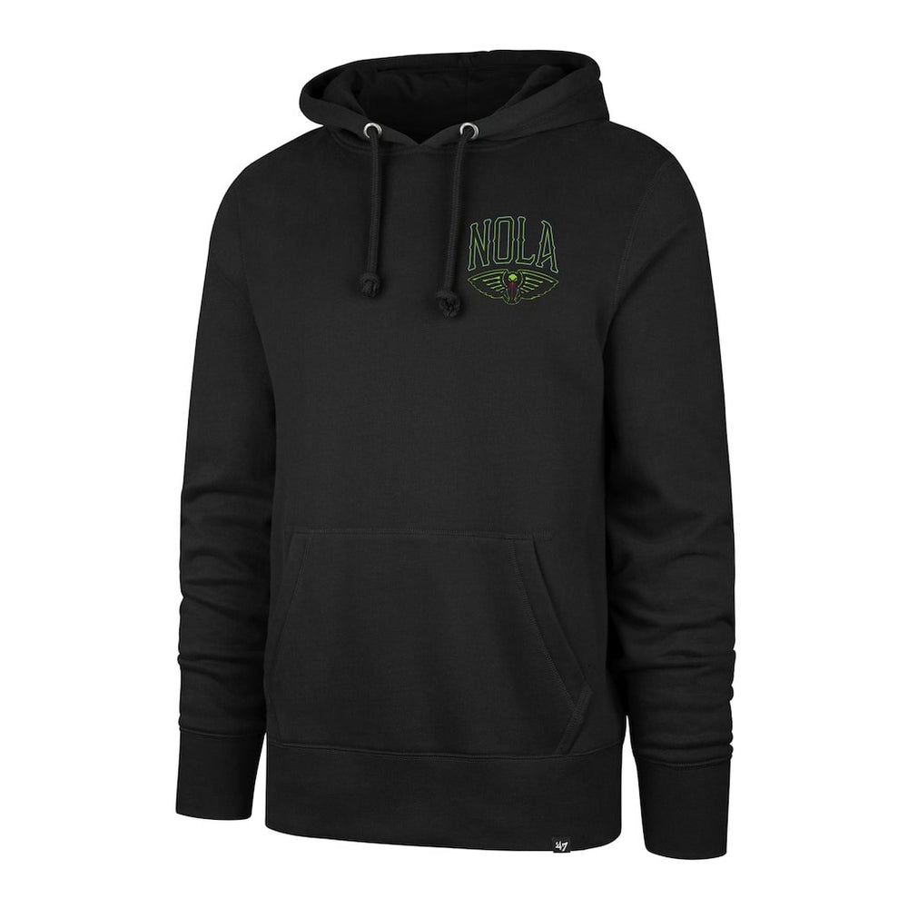 New Orleans Pelicans '47 2025/26 City Edition Jab Step Headline Hoodie Black - 47 brand