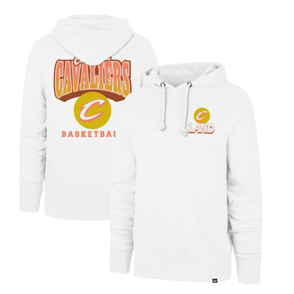 Cleveland Cavaliers '47 2025/26 City Edition Jab Step Headline Hoodie White - 47 brand