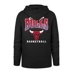 Chicago Bulls '47 2025/26 City Edition Jab Step Headline Hoodie Black - 47 brand outlet