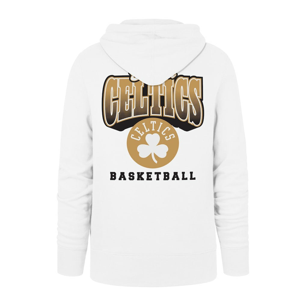 Boston Celtics '47 2025/26 City Edition Jab Step Headline Hoodie White - 47 brand