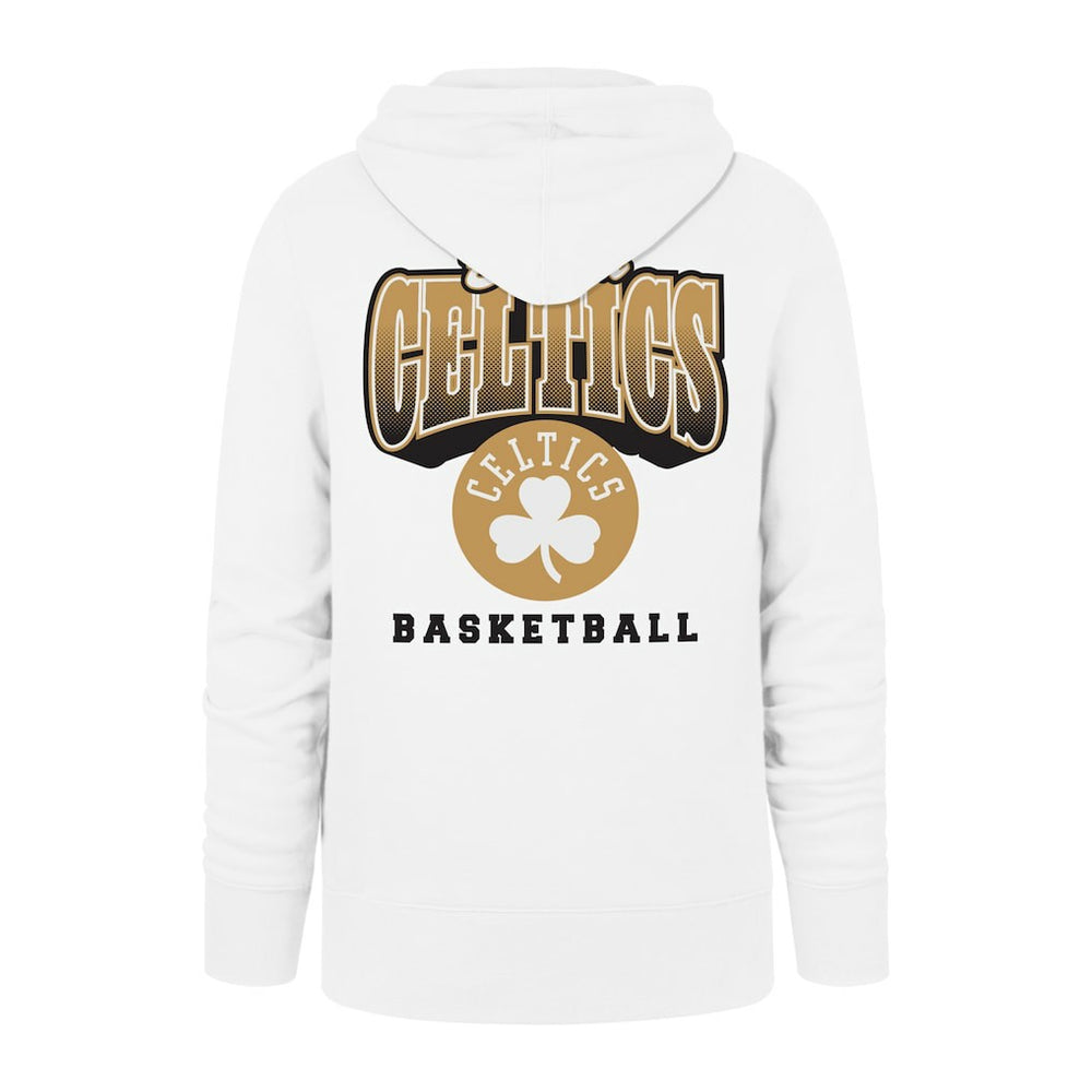 Boston Celtics '47 2025/26 City Edition Jab Step Headline Hoodie White - 47 brand