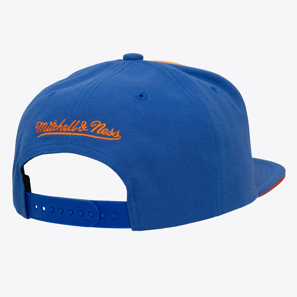 New York Knicks Color Pop Snapback Hat Orange/Blue - Mitchell & Ness