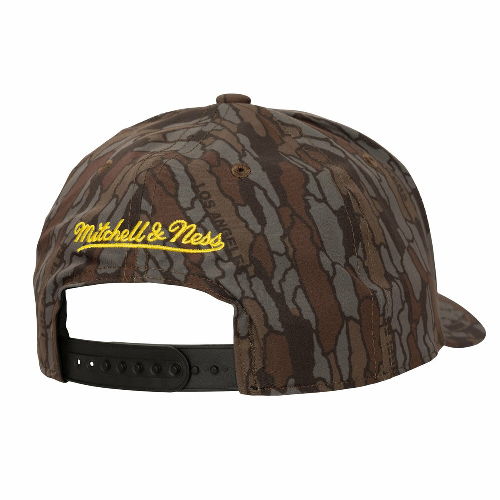 Los Angeles Lakers Hidden Pro-Crown Adjustable Hat Camo - Mitchell & Ness outlet